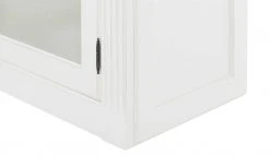 maison bleue Highboard Petit Chalet | Weiß / Asteiche mit Glastüren -Komm Store 12202659 4 202206232232