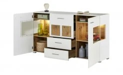 Sideboard Cortina | Weiß/ Eiche Altholz (Nachbildung) -Komm Store 12203596 4 202106232232