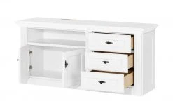 maison bleue TV-Element Petit Chalet | Weiß / Weiß -Komm Store 12203937 12 202206231234