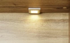 Vitrine Cortina | Weiß / Eiche Altholz (Nachbildung) -Komm Store 12204468 6 202106232232