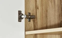 Vitrine Cortina | Weiß / Eiche Altholz (Nachbildung) -Komm Store 12204468 7 202106232232