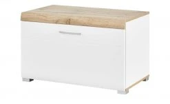 Lowboard klein Cortina | Weiß / Eiche Altholz (Nachbildung) -Komm Store 12204472 1 201811271527