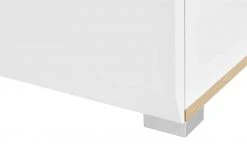 Lowboard klein Cortina | Weiß / Eiche Altholz (Nachbildung) -Komm Store 12204472 7 202111032233