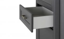 Eckvitrine Varese | Graphitgrau / Asteiche (Nachbildung) -Komm Store 12204740 3 202012161237