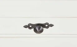 maison bleue Anrichte Petit Chalet | Vintage Weiß / Vintage Weiß mit Flechtkörben -Komm Store 12204910 4 202206232232