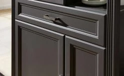 Vitrine Varese | Graphitgrau / Asteiche (Nachbildung) -Komm Store 12208836 10 201907082232