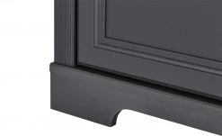 Vitrine Varese | Graphitgrau / Asteiche (Nachbildung) -Komm Store 12208837 11 202106282232