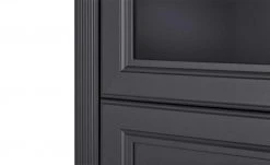 Vitrine Varese | Graphitgrau / Asteiche (Nachbildung) -Komm Store 12208837 12 202106282232