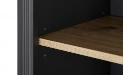 Vitrine Varese | Graphitgrau / Asteiche (Nachbildung) -Komm Store 12208837 14 202106282232