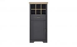 Kommode Varese | Graphitgrau / Asteiche (Nachbildung) -Komm Store 12208838 12 201907082232