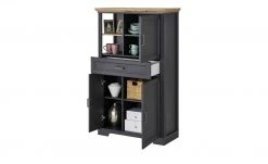 Stauraumelement Varese | Graphitgrau / Asteiche (Nachbildung) -Komm Store 12208839 12 202106282232