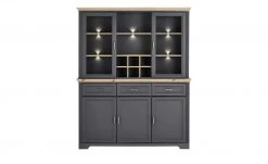 Sideboard Varese | Graphitgrau / Asteiche (Nachbildung) -Komm Store 12208840 13 201907192257