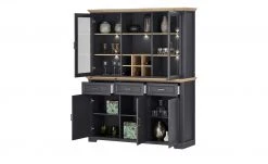 Sideboard Varese | Graphitgrau / Asteiche (Nachbildung) -Komm Store 12208840 15 201907192257
