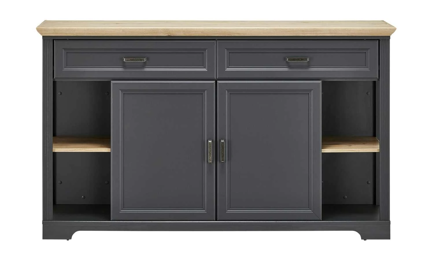 Sideboard Varese | Graphitgrau / Asteiche (Nachbildung) 18 Sideboard Varese | Graphitgrau / Asteiche (Nachbildung) – Bild 18