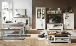 Stauraumelement Varese | Pinie hell (Nachbildung) / Asteiche (Nachbildung)