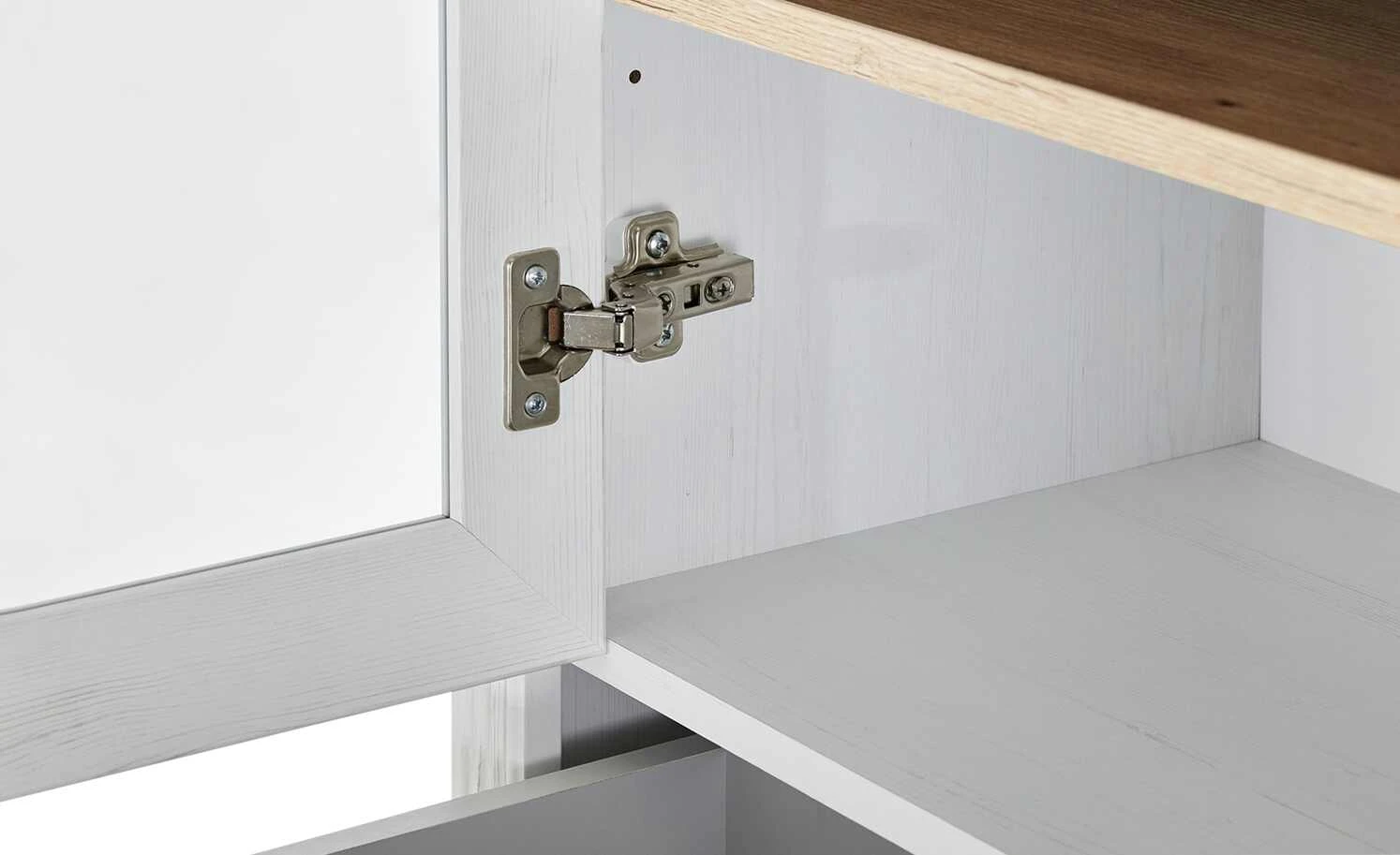 Highboard Varese | Pinie hell (Nachbildung) / Asteiche (Nachbildung) 10 Highboard Varese | Pinie hell (Nachbildung) / Asteiche (Nachbildung) – Bild 10