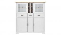 Highboard Varese | Pinie hell (Nachbildung) / Asteiche (Nachbildung) 28 Highboard Varese | Pinie hell (Nachbildung) / Asteiche (Nachbildung) -Komm Store 12208855 7 202106282232