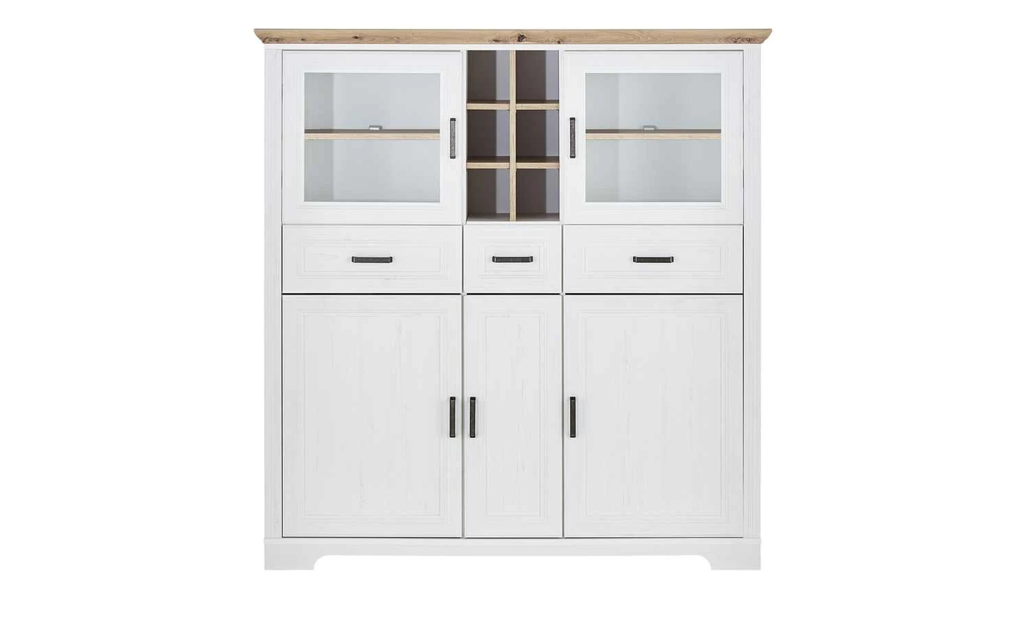 Highboard Varese | Pinie hell (Nachbildung) / Asteiche (Nachbildung) 12 Highboard Varese | Pinie hell (Nachbildung) / Asteiche (Nachbildung) – Bild 12