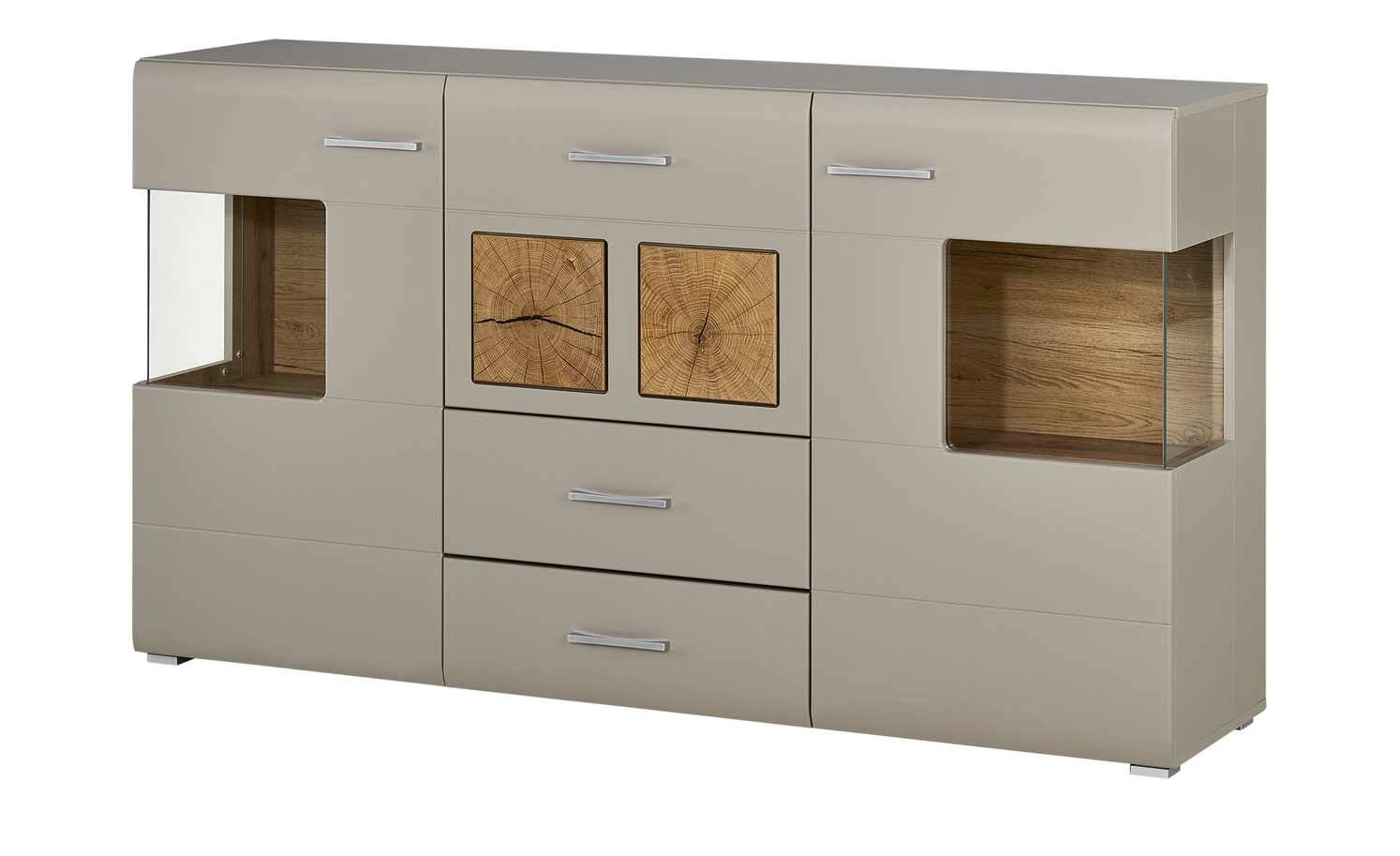 Sideboard Cortina | Basaltgrau / Eiche Altholz (Nachbildung) 6 Sideboard Cortina | Basaltgrau / Eiche Altholz (Nachbildung) – Bild 6