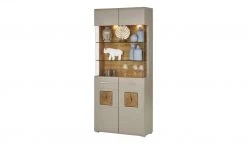 Vitrine Cortina | Basaltgrau / Eiche Altholz (Nachbildung) 36 Vitrine Cortina | Basaltgrau / Eiche Altholz (Nachbildung) -Komm Store 12209110 17 202111032233