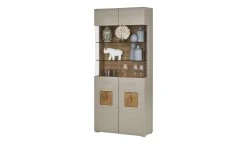 Vitrine Cortina | Basaltgrau / Eiche Altholz (Nachbildung) 24 Vitrine Cortina | Basaltgrau / Eiche Altholz (Nachbildung) -Komm Store 12209110 7 202111032233