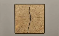 Vitrine Cortina | Basalt / Eiche Altholz (Nachbildung) -Komm Store 12209112 16 202102022237