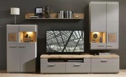 Lowboard klein Cortina | Basaltgrau / Eiche Altholz (Nachbildung) -Komm Store 12209115 4 201908052246