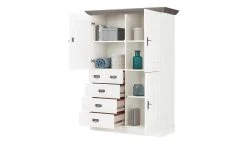 maison bleue Highboard Florian | Weiß / Grau Türen aus Holz -Komm Store 12230755 8 202108130002