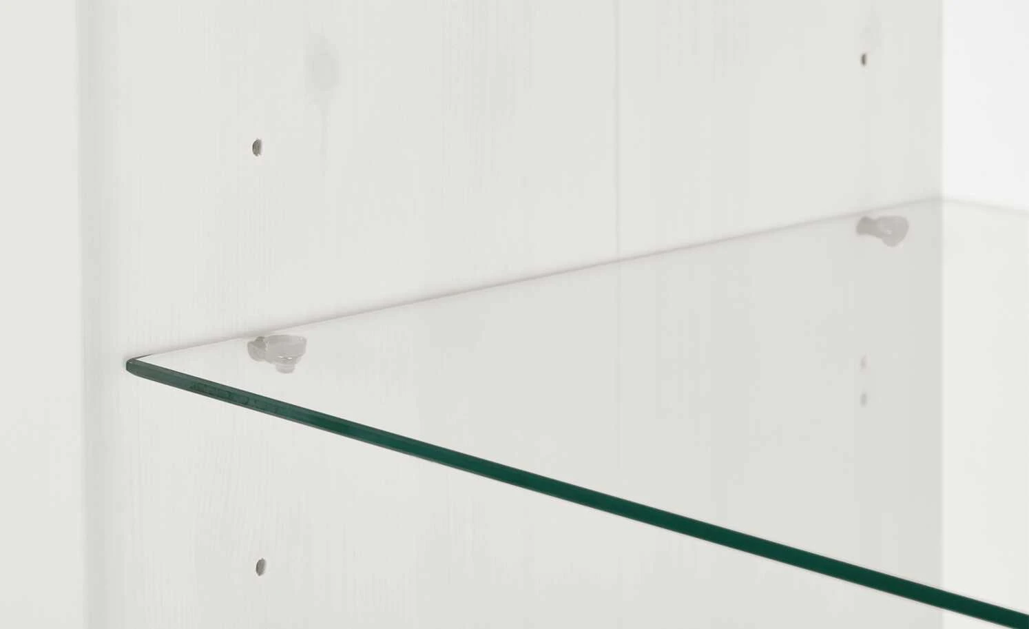 maison bleue Highboard Florian | Weiß / Grau Türen mit Glaseinsatz 5 maison bleue Highboard Florian | Weiß / Grau Türen mit Glaseinsatz – Bild 5