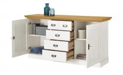 maison bleue Sideboard Florian | Weiß / laugenfarben -Komm Store 12231218 9 202108130002