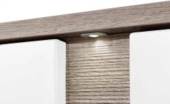 uno Sideboard Onyx | Weiß / Eiche Trüffel sägerau (Nachbildung) -Komm Store 12231576 7 202106111239