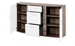 uno Sideboard Onyx | Weiß / Eiche Trüffel sägerau (Nachbildung) -Komm Store 12231576 8 202106111239