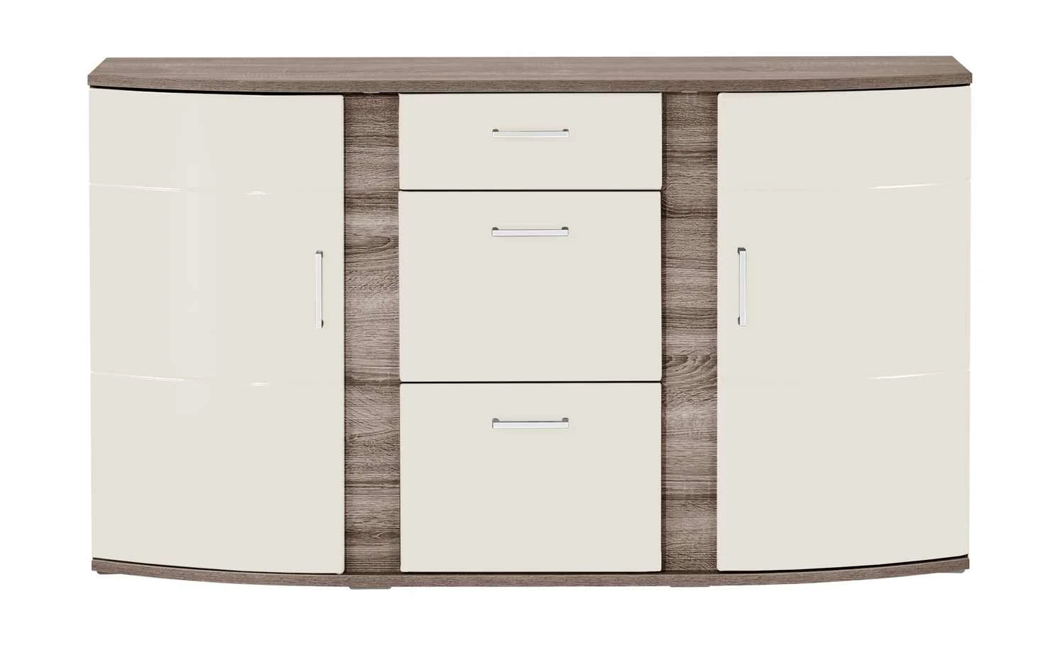 uno Sideboard Onyx | Vanille / Eiche Trüffel sägerau (Nachbildung) 9 uno Sideboard Onyx | Vanille / Eiche Trüffel sägerau (Nachbildung) – Bild 9