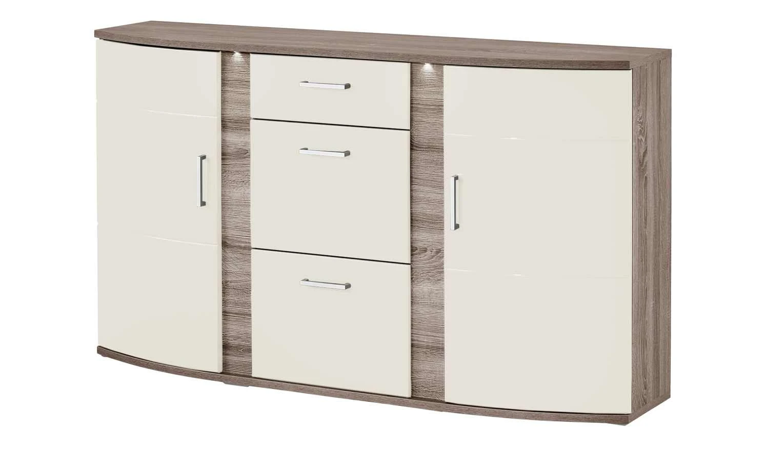 uno Sideboard Onyx | Vanille / Eiche Trüffel sägerau (Nachbildung) 1 uno Sideboard Onyx | Vanille / Eiche Trüffel sägerau (Nachbildung)