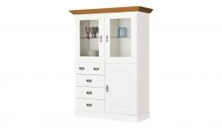 maison bleue Highboard Florian | Weiß / bernsteinfarben Türen mit Glaseinsatz 12 maison bleue Highboard Florian | Weiß / bernsteinfarben Türen mit Glaseinsatz -Komm Store 12234044 1 202108130002