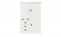 maison bleue Highboard Florian | Weiß Türen aus Holz -Komm Store 12234079 2 202108130002