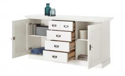maison bleue Sideboard Florian | Weiß -Komm Store 12234080 6 202108130002