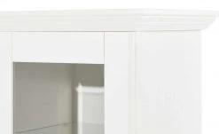 maison bleue Vitrinenaufsatz für Sideboard Florian | Weiß -Komm Store 12234081 2 202108161244