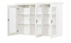 maison bleue Vitrinenaufsatz für Sideboard Florian | Weiß -Komm Store 12234081 7 202108161244