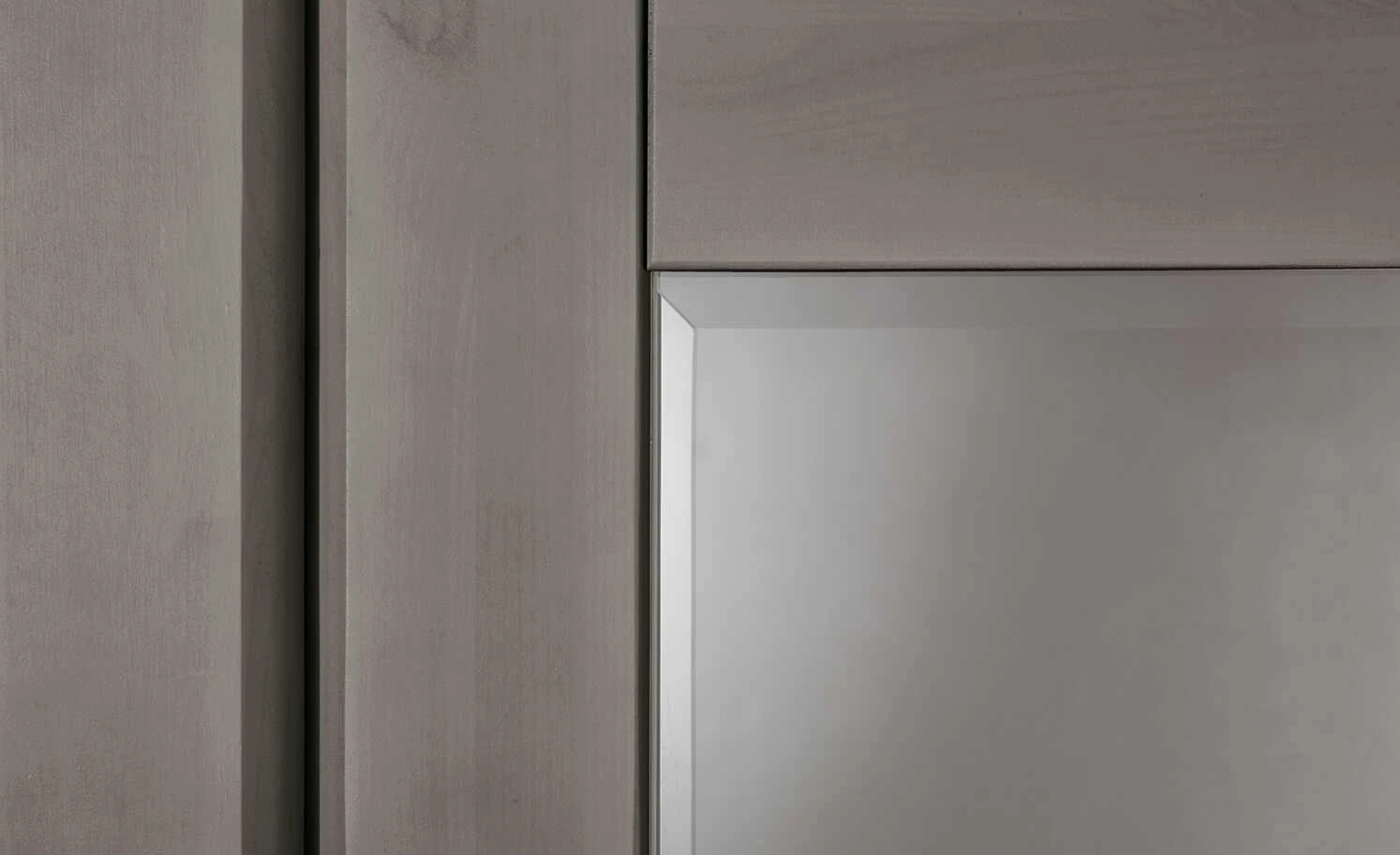 maison bleue Highboard Florian | Grau Türen mit Glaseinsatz 5 maison bleue Highboard Florian | Grau Türen mit Glaseinsatz – Bild 5