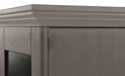 maison bleue Vitrinenaufsatz für Sideboard Florian | Grau -Komm Store 12235182 5 202108161245