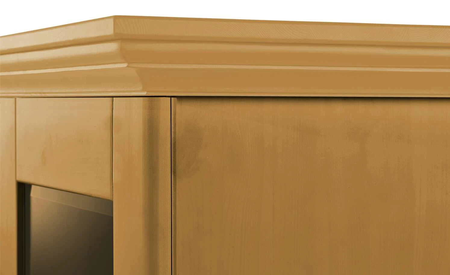 maison bleue Vitrinenaufsatz für Sideboard Florian | laugenfarben 5 maison bleue Vitrinenaufsatz für Sideboard Florian | laugenfarben – Bild 5