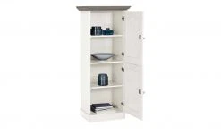 maison bleue Vitrine Florian | Weiß / Grau -Komm Store 12235185 2 202108130002