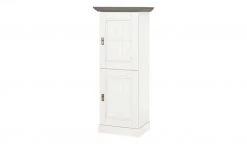 maison bleue Vitrine Florian | Weiß / Grau