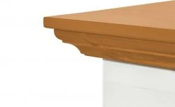 maison bleue Lowboard Florian | Weiß / bernsteinfarben -Komm Store 12235190 6 202108130002