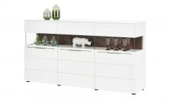 Berger & Rath Sideboard Claro | Weiß-Creme Sichtbare Rückwand: Wildnussbaum -Komm Store 12238619 1 202103042233