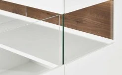 Berger & Rath Sideboard Claro | Weiß-Creme Sichtbare Rückwand: Wildnussbaum -Komm Store 12238619 11 202103042233