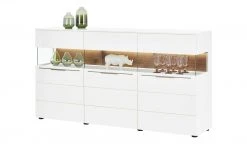Berger & Rath Sideboard Claro | Weiß-Creme Sichtbare Rückwand: Wildnussbaum -Komm Store 12238619 4 202103042233