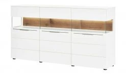 Berger & Rath Sideboard Claro | Weiß-Creme Sichtbare Rückwand: Wildnussbaum -Komm Store 12238619 5 202103042233