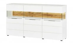 Berger & Rath Sideboard Claro | Weiß-Creme Sichtbare Rückwand: Wildeiche gesandstrahlt -Komm Store 12238660 10 202103042233